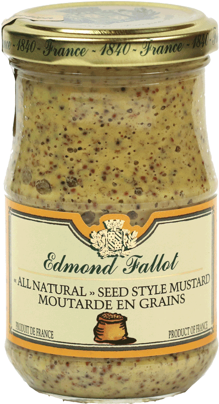 Edmond Fallot Seed Style Mustard Jar