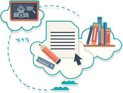 Educational Pathway Concept Illustration PNG with transparent background