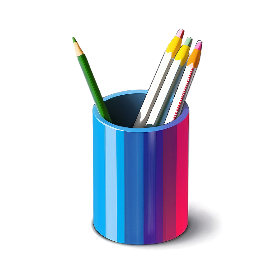 Educational Pencil Holder Png 82