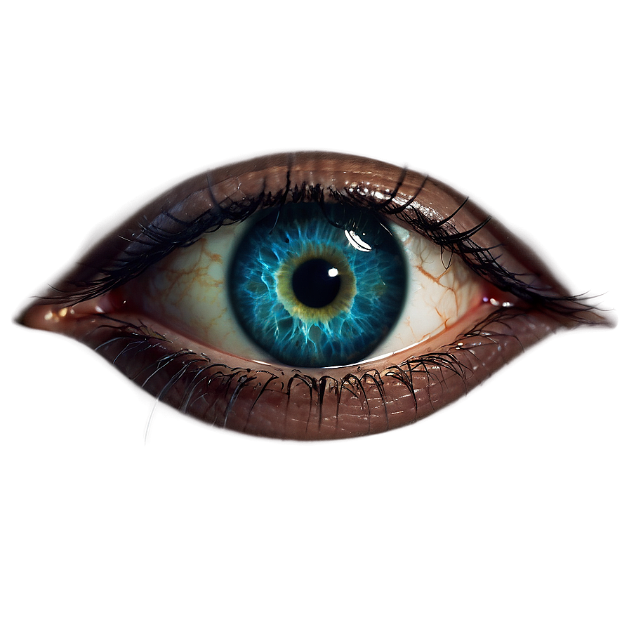 Eerie Glaring Eyes PNG cei PNG with transparent background