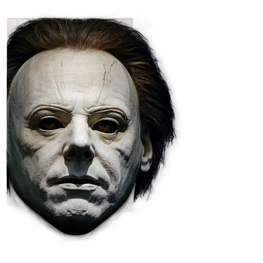 Eerie Michael Myers Face Portrait Png 37