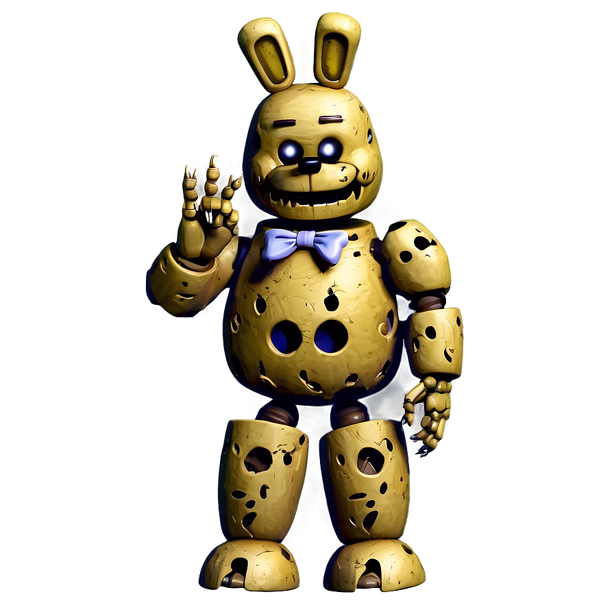 Eerie Springtrap Artwork Png 05252024