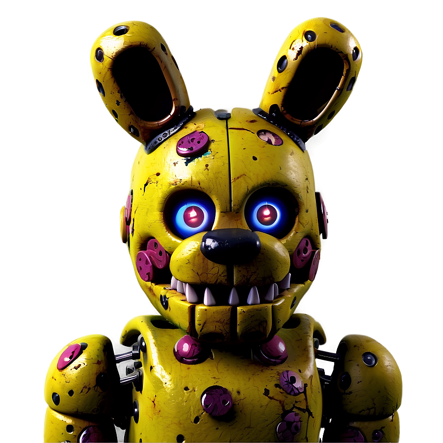 Eerie Springtrap Artwork Png 05252024