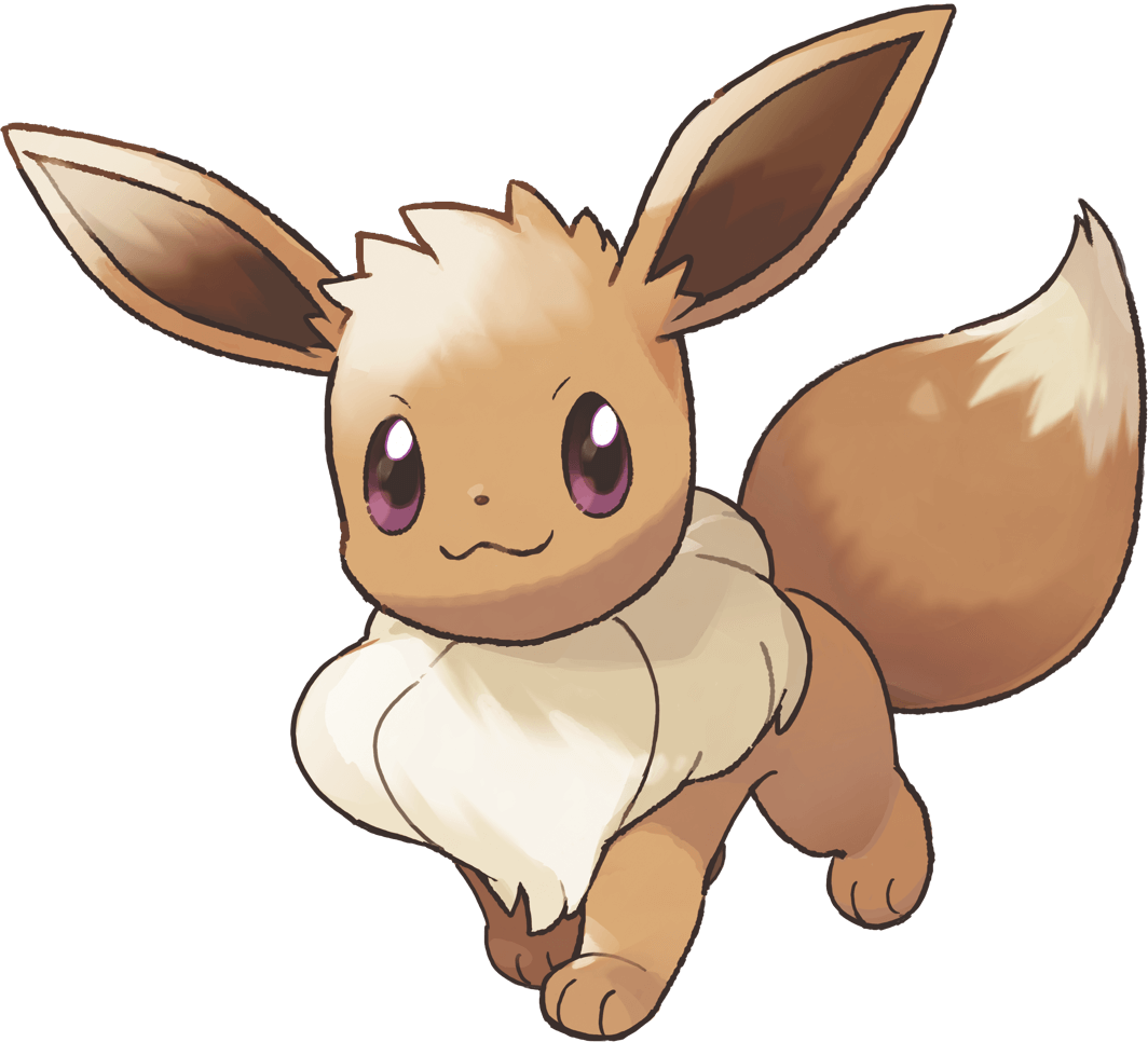 Eevee Lets Go Art, HD Png Download PNG with transparent background