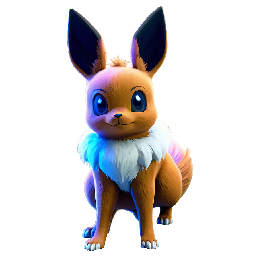 Eevee Trainer Battle Pose Png Ybe31