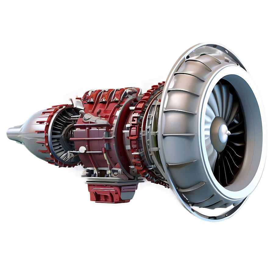 Efficient Jet Engine Model Png 7