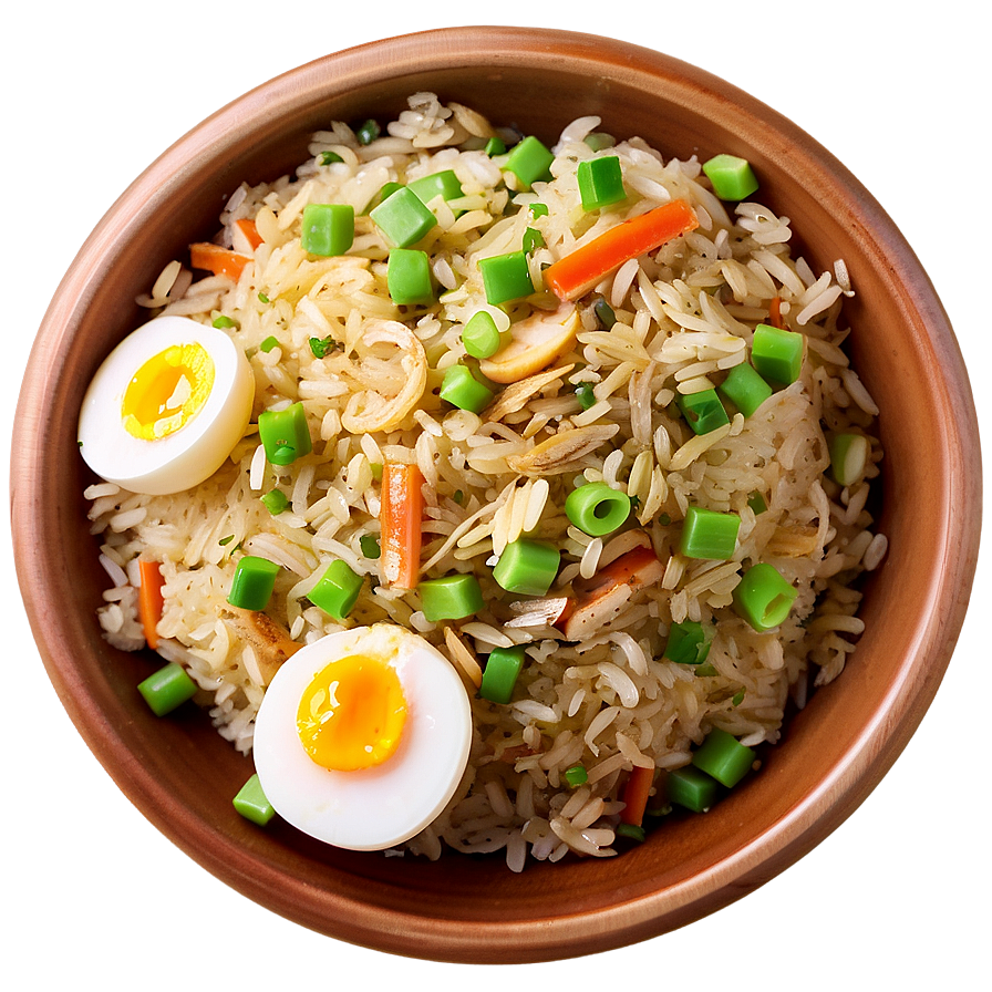 Egg Fried Rice Png Bwx