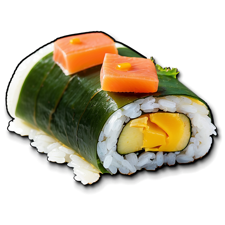 Egg Sushi Roll Png 5