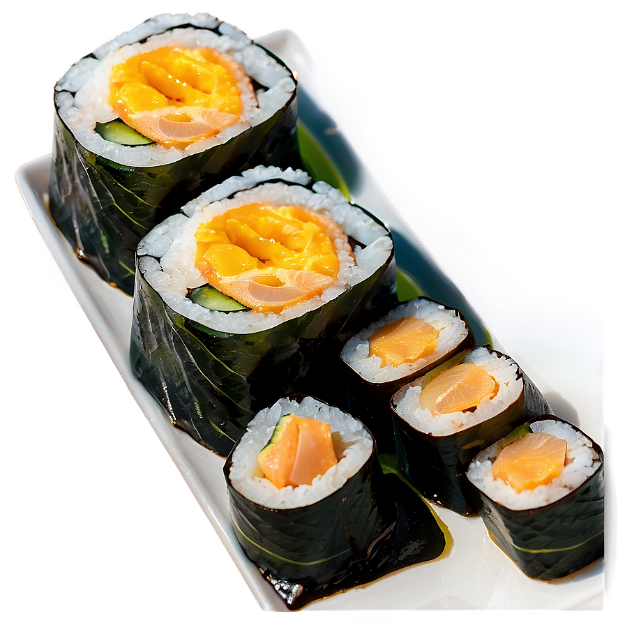 Egg Sushi Roll Png Omn27