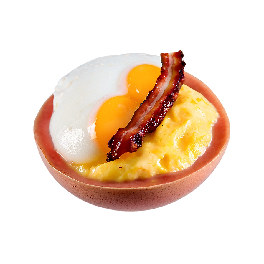 Egg With Bacon Png 05242024