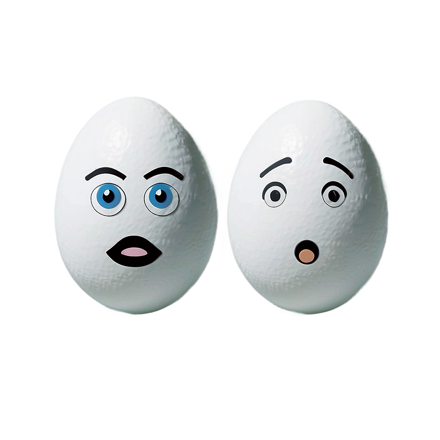 Egg With Face Png Akl46