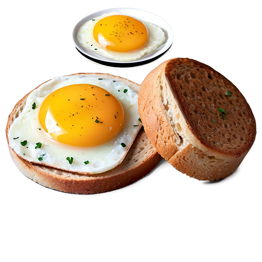 Egg With Toast Png Ljh29