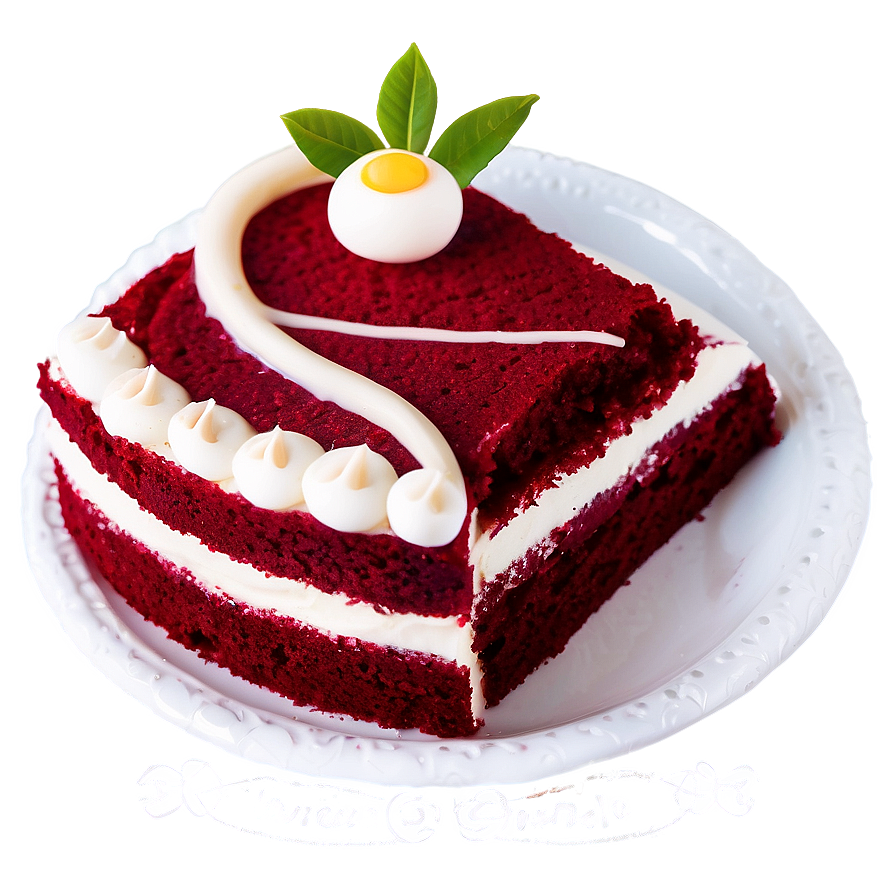 Eggless Red Velvet Cake Png Vhn