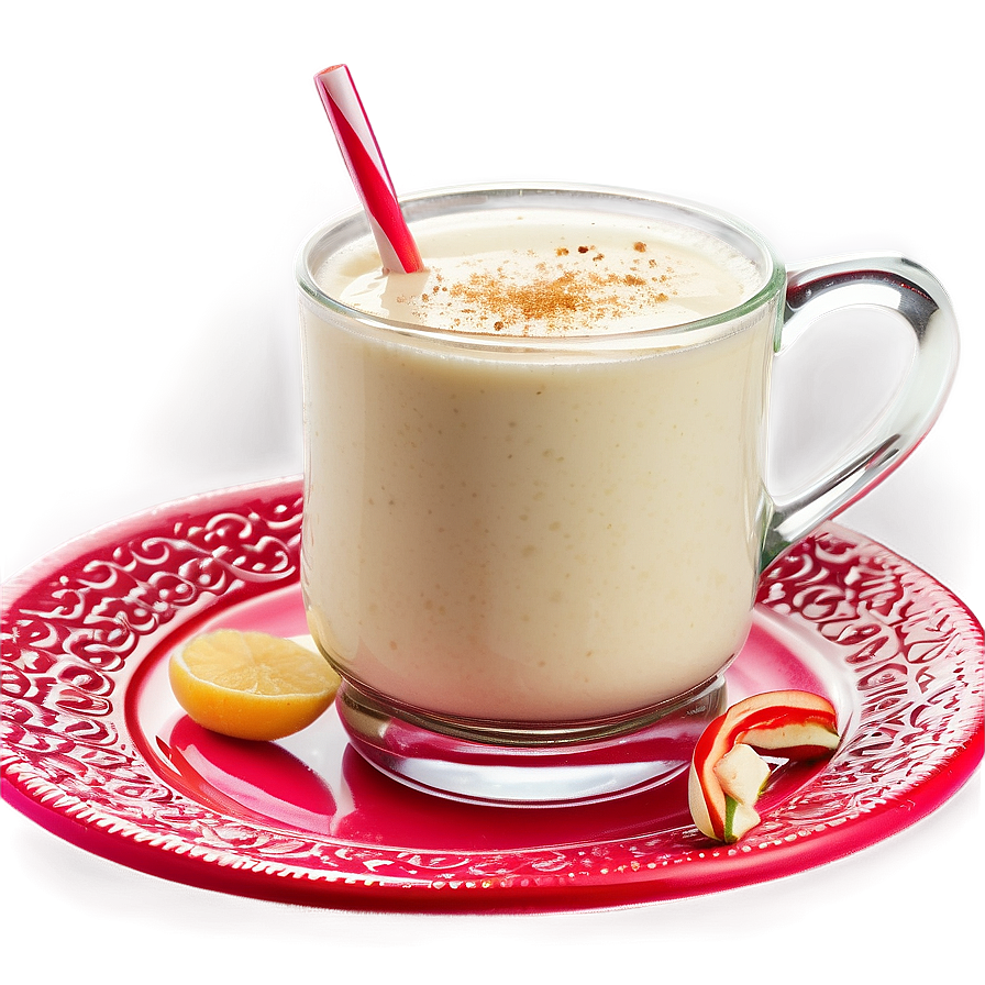 Eggnog with a Citrus Zing PNG 06132024 PNG with transparent background