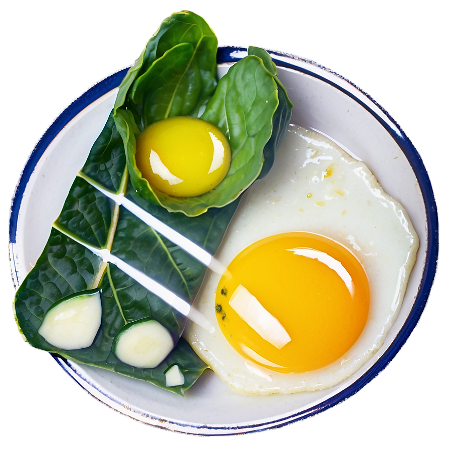 Eggs And Spinach Png 05242024