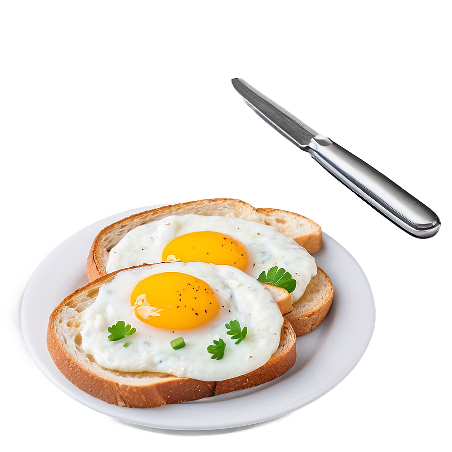 Eggs On Toast Png 05242024