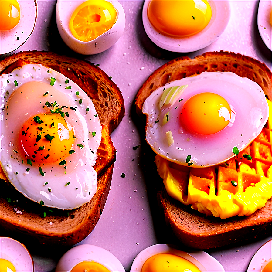 Eggs On Toast Png 84