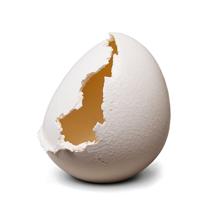 Eggshell With Crack Png 06132024