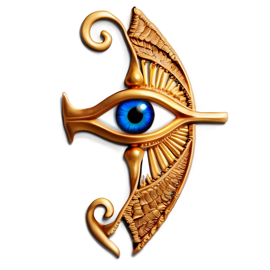 Egyptian Eye of Horus PNG 06242024 PNG image with a transparent background, free high-resolution download