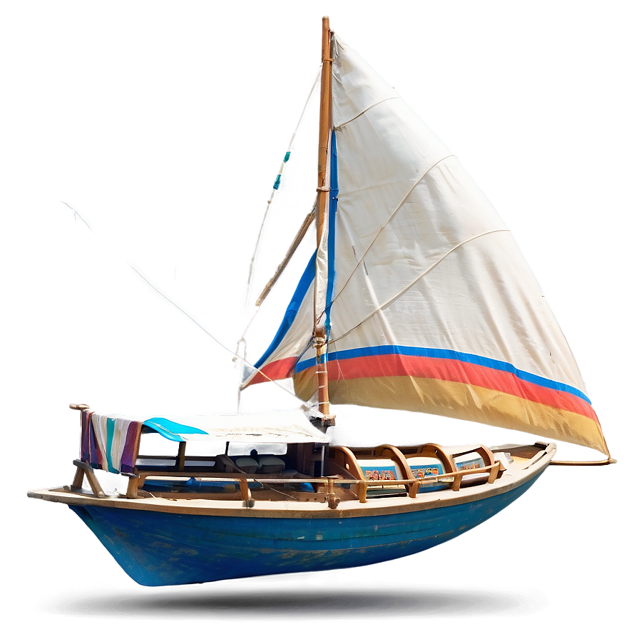 Egyptian Felucca Sailing Boat Png Qhb