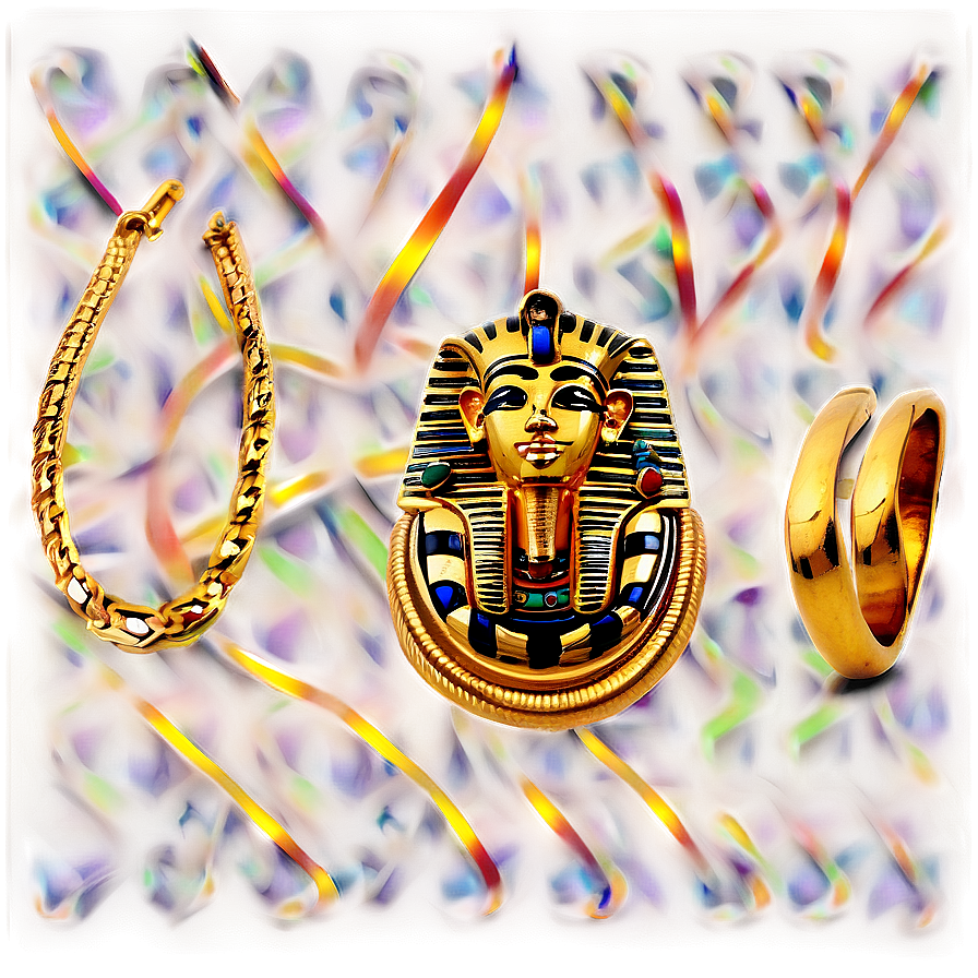 Egyptian Gold Jewelry PNG kdj PNG image with a transparent background, free high-resolution download