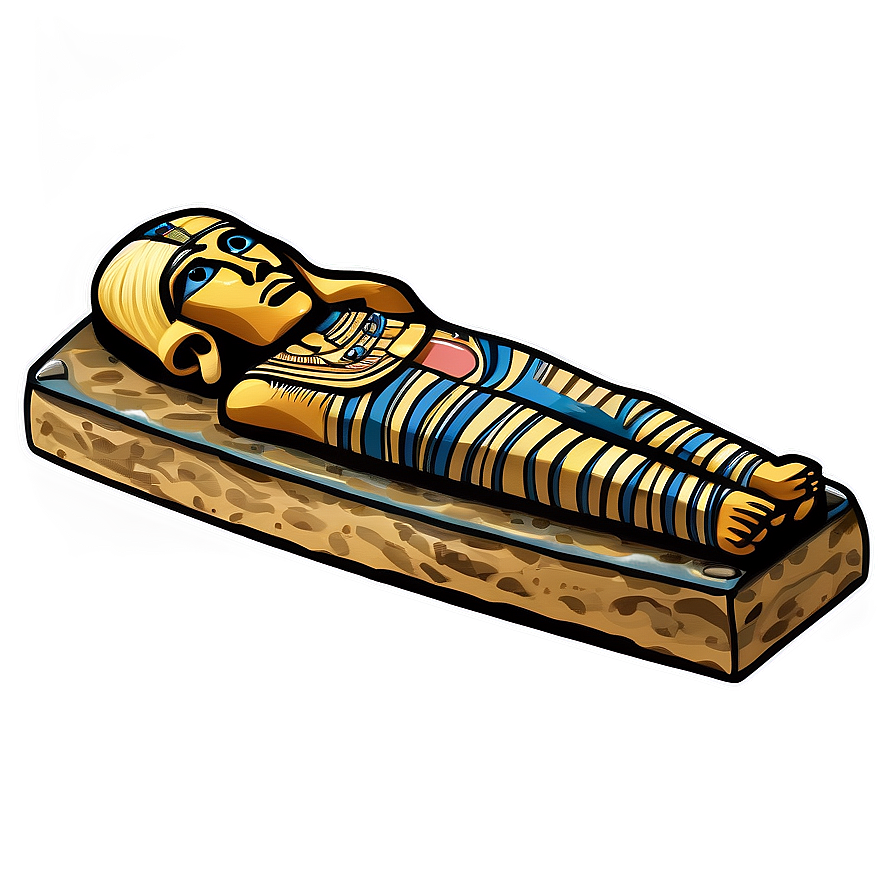 Egyptian Mummy Sarcophagus PNG 06242024 PNG image with a transparent background, free high-resolution download