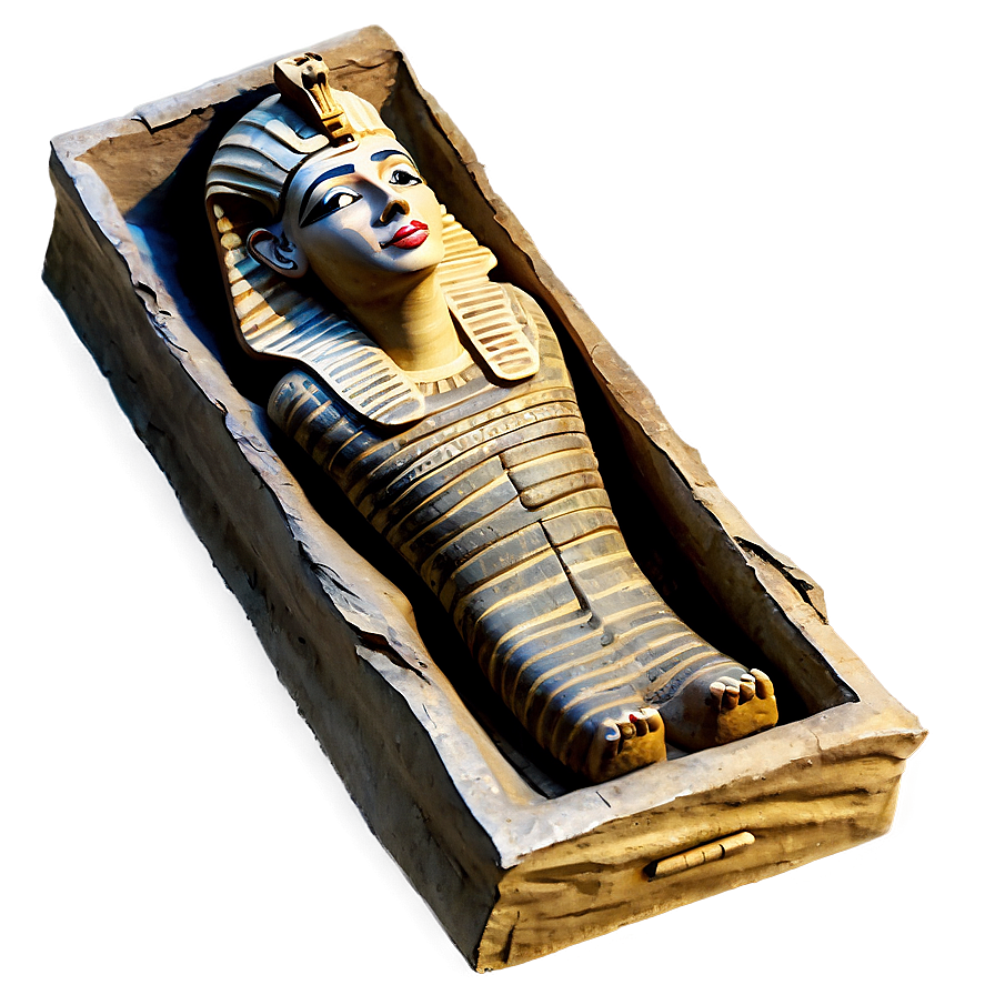 Egyptian Mummy Sarcophagus Png 06242024