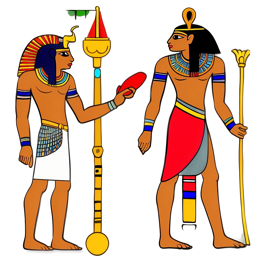 Egyptian Mythology Scenes Png Kjd