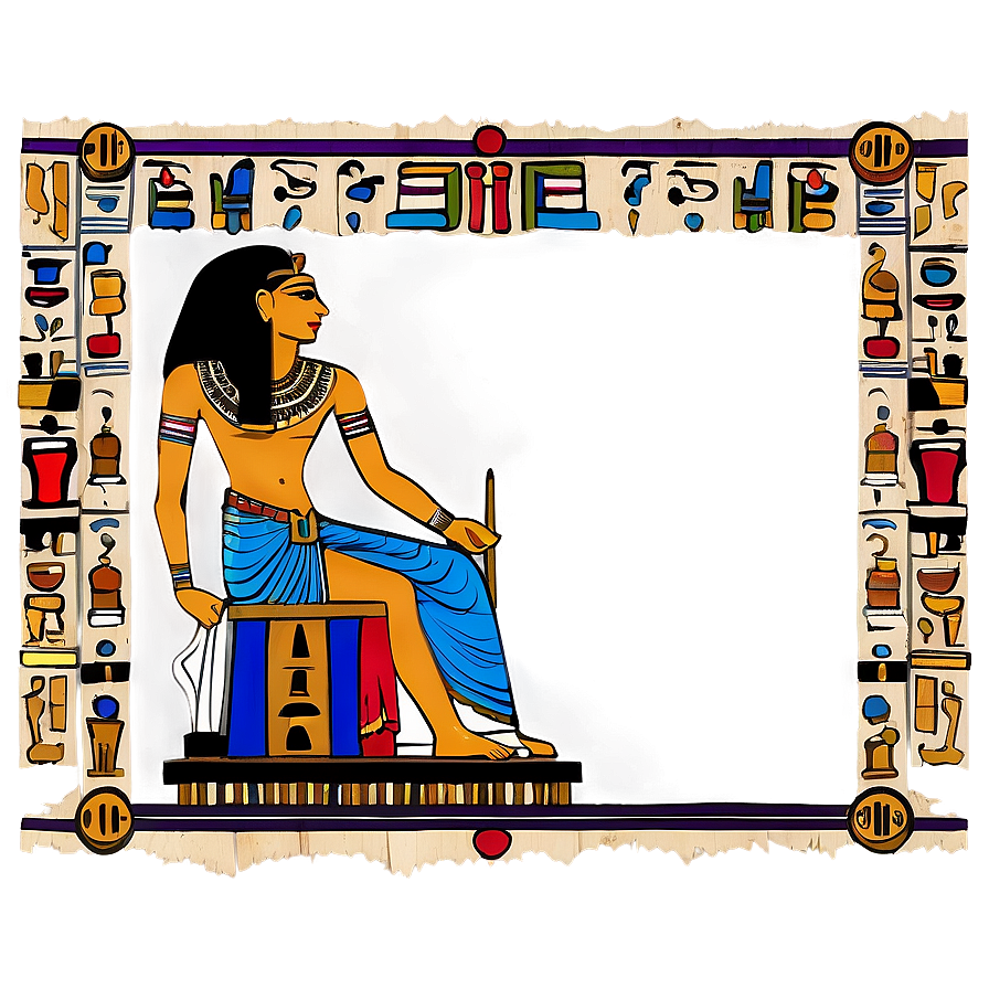 Egyptian Papyrus Scroll Png Vrv