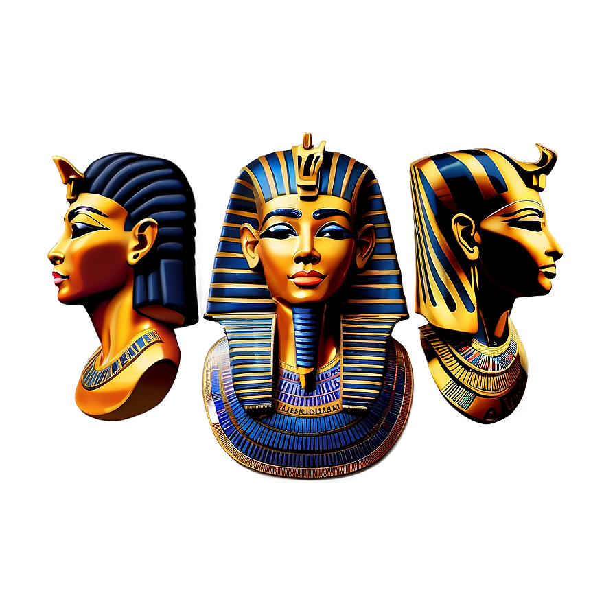 Egyptian Pharaoh Head Png Swx