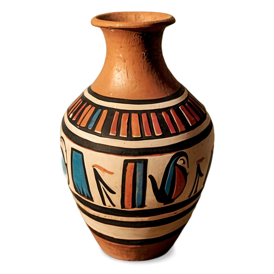 Egyptian Pottery And Vases Png 30