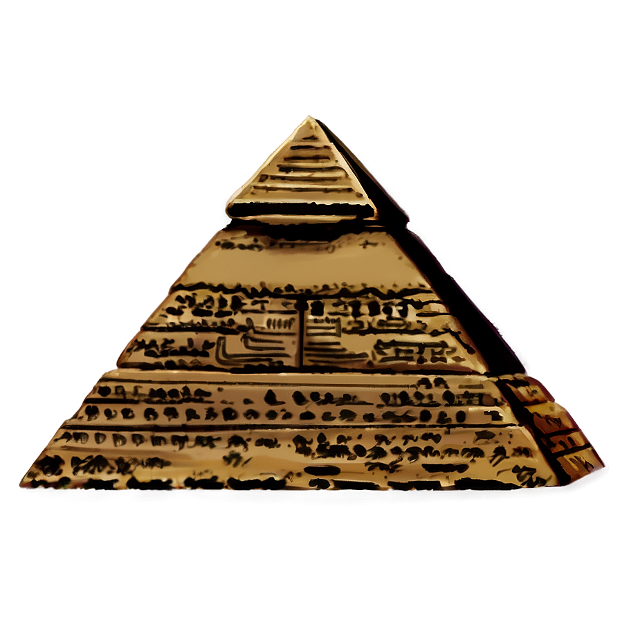 Egyptian Pyramid PNG 06242024 PNG image with a transparent background, free high-resolution download