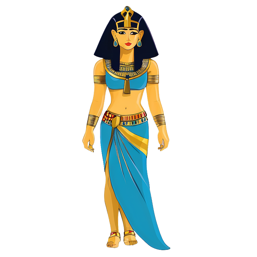 Egyptian Queen Cleopatra PNG dvm PNG image with a transparent background, free high-resolution download