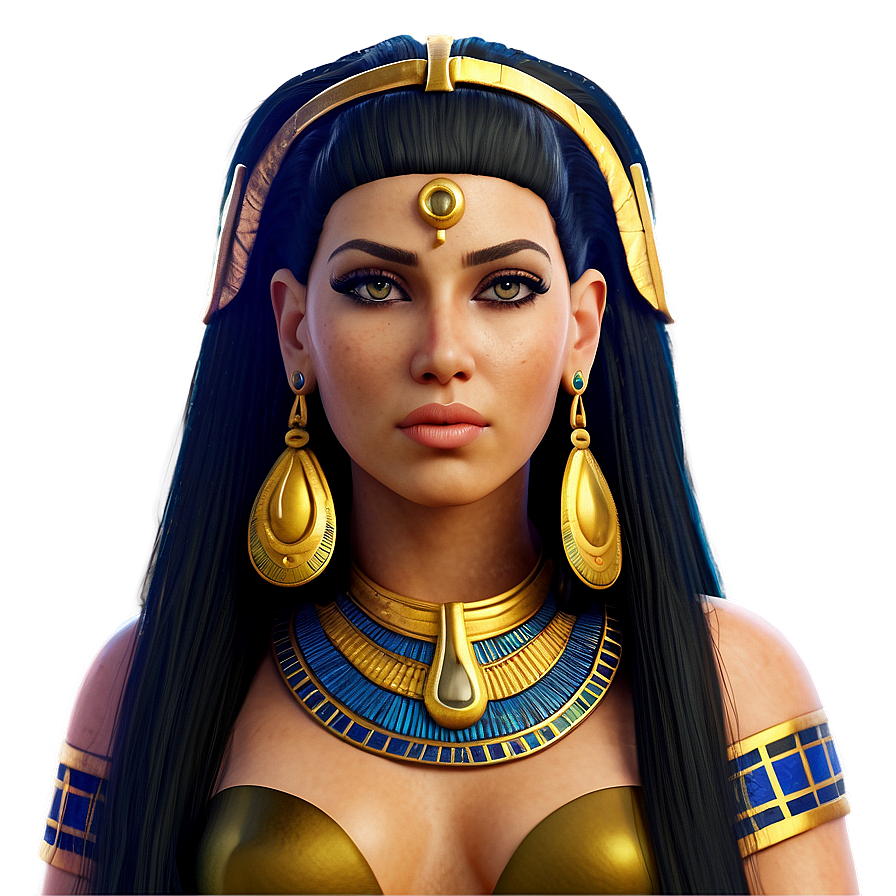 Egyptian Queen Cleopatra PNG nbe PNG image with a transparent background, free high-resolution download