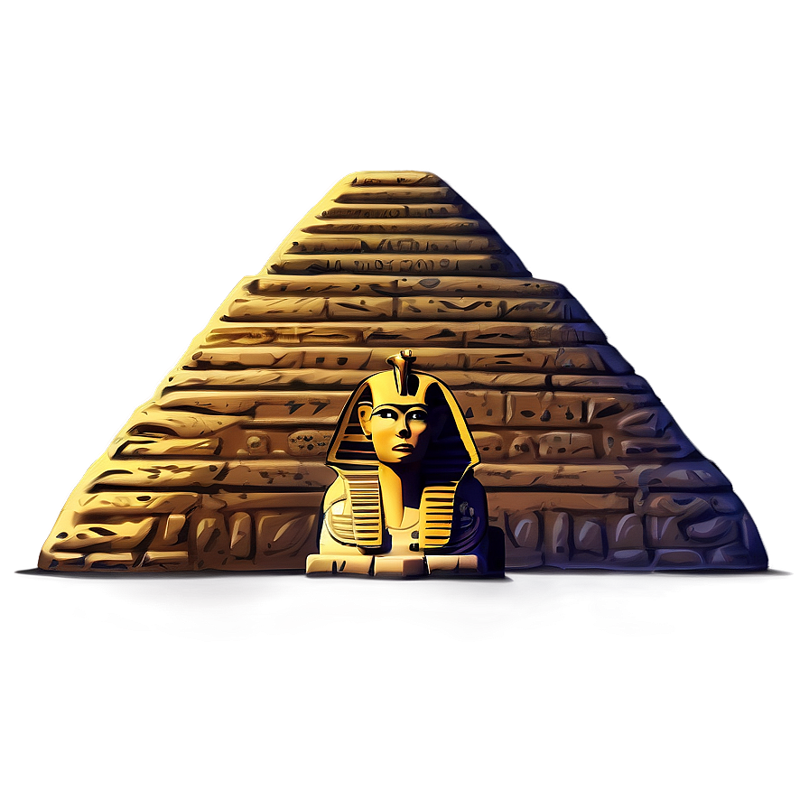 Egyptian Sphinx Monument PNG 06232024 PNG with transparent background
