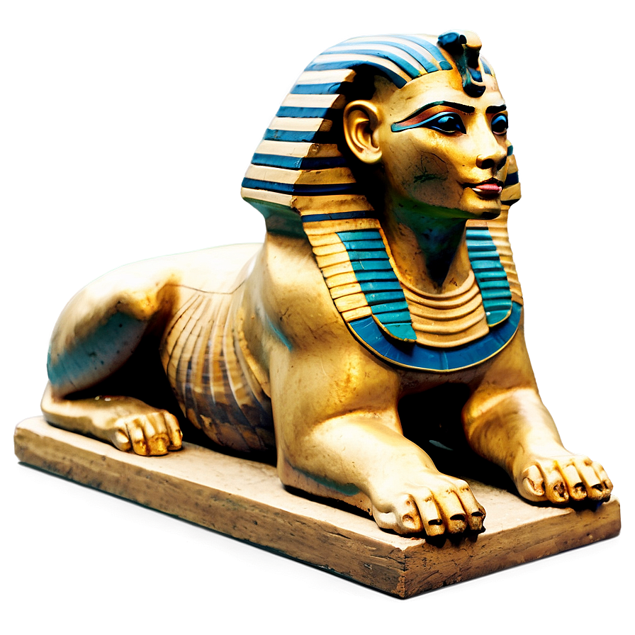 Egyptian Sphinx Statue PNG 06242024 PNG image with a transparent background, free high-resolution download