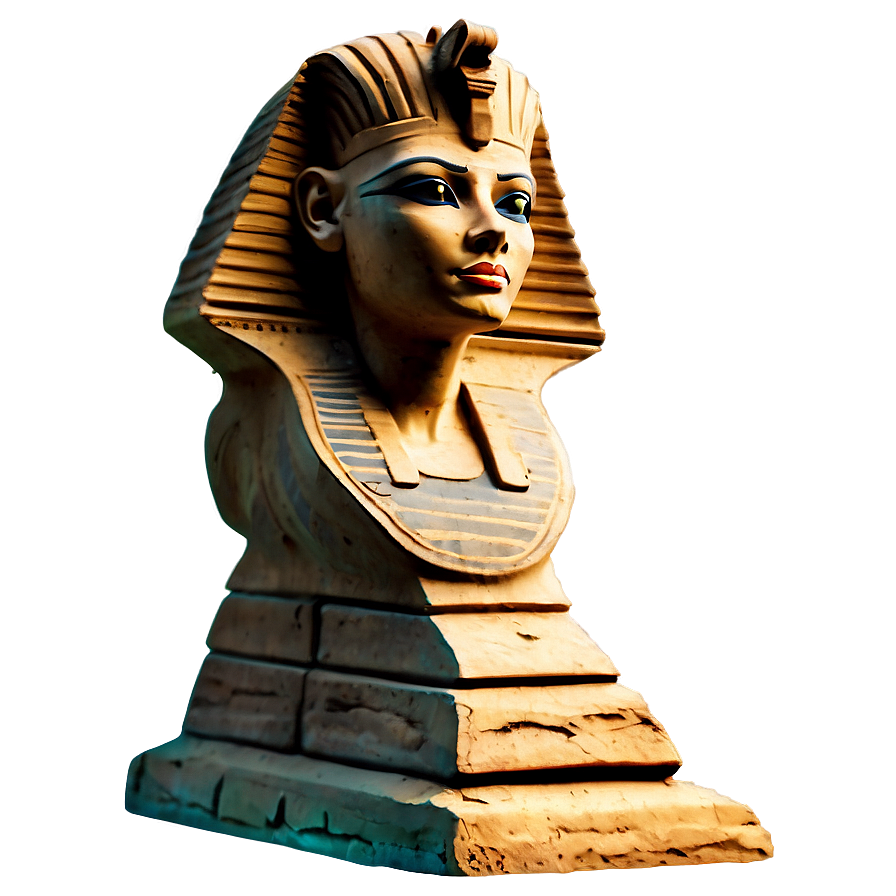 Egyptian Sphinx Statue Png 06242024