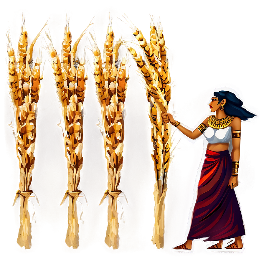 Egyptian Wheat Harvest Png 70