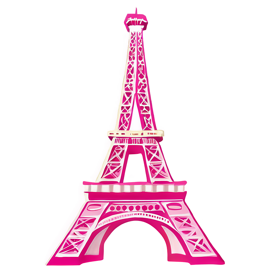 Eiffel Tower Fashion Illustration Png 26