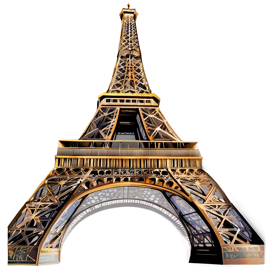 Eiffel Tower Illustration PNG naj PNG with transparent background