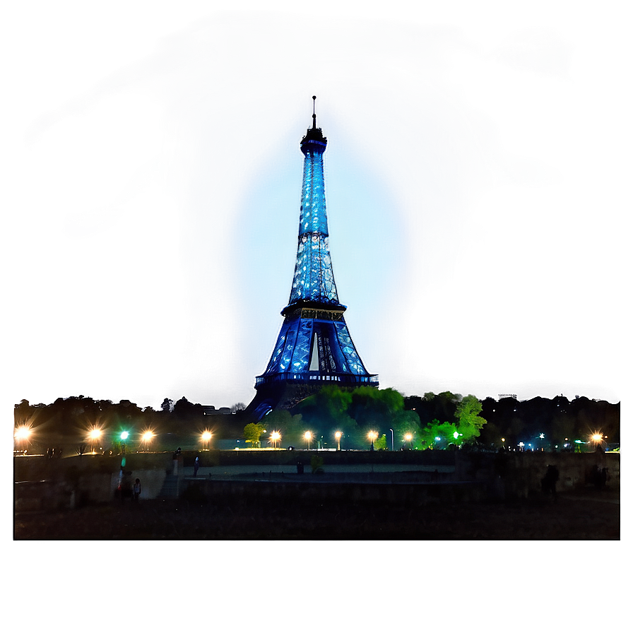 Eiffel Tower Night View PNG 98 PNG with transparent background
