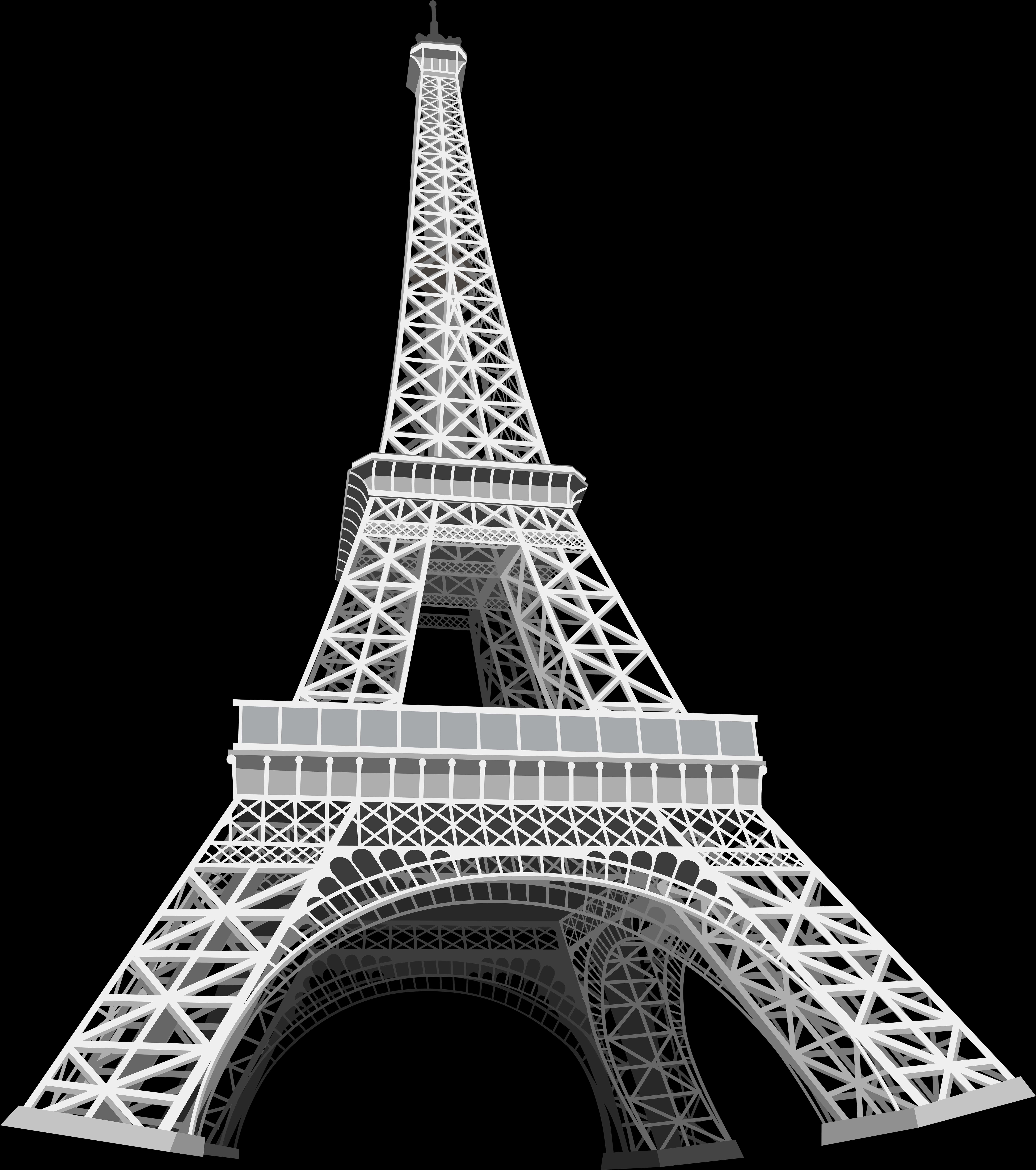 Eiffel Tower Transparent Clip Art Image Png Download, Png Download PNG with transparent background