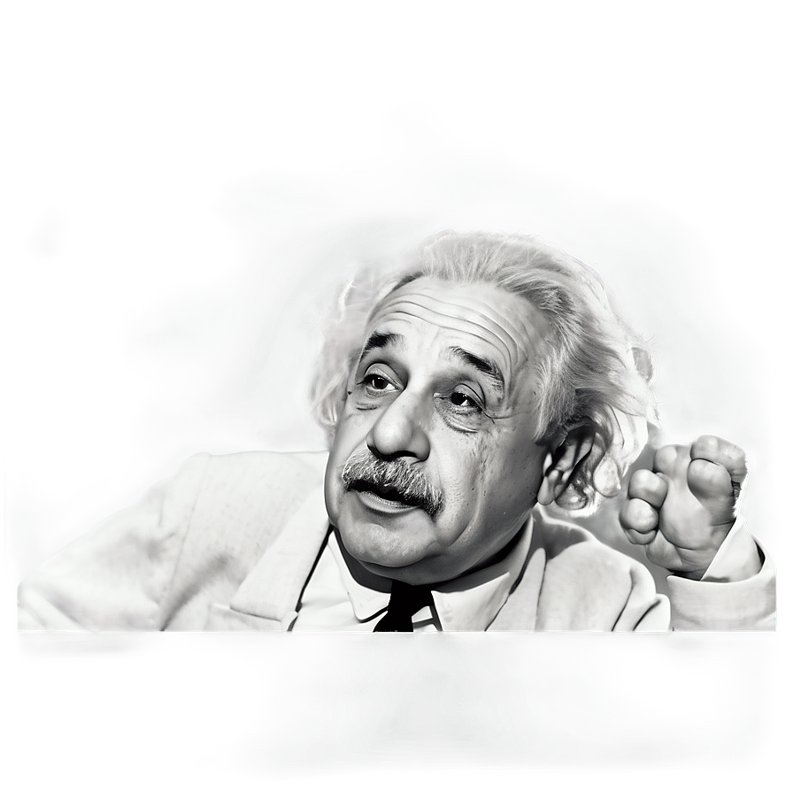 Einstein Black And White Png Kwf48