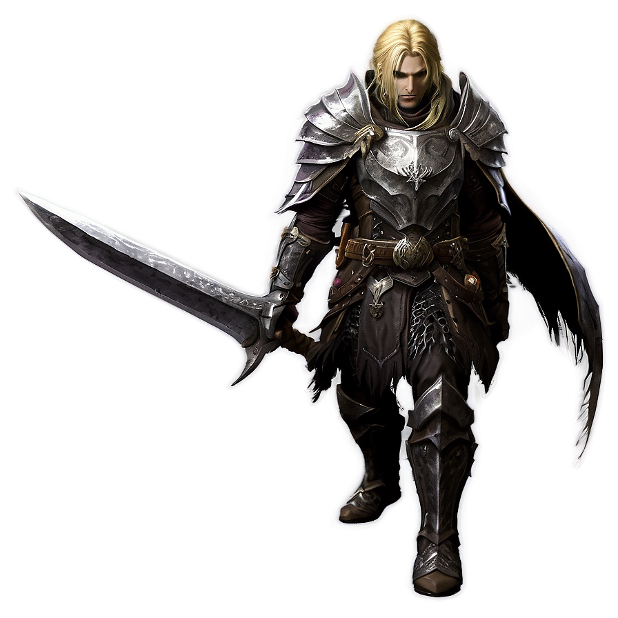 Elden Ring Game Hero Png Art Fmg61