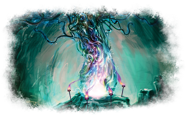 Eldritch_ Ritual_ Artwork PNG with transparent background