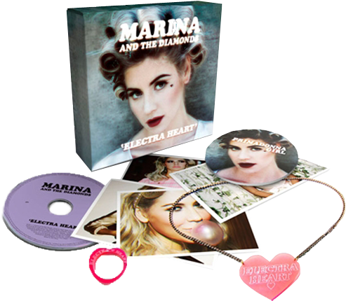 Marina And The Diamonds Electra Heart Vinyl, HD Png Download PNG with transparent background