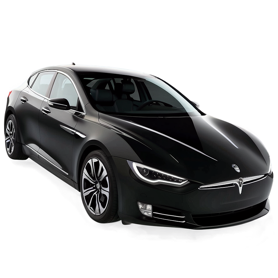 Electric Black Car Png Fmk