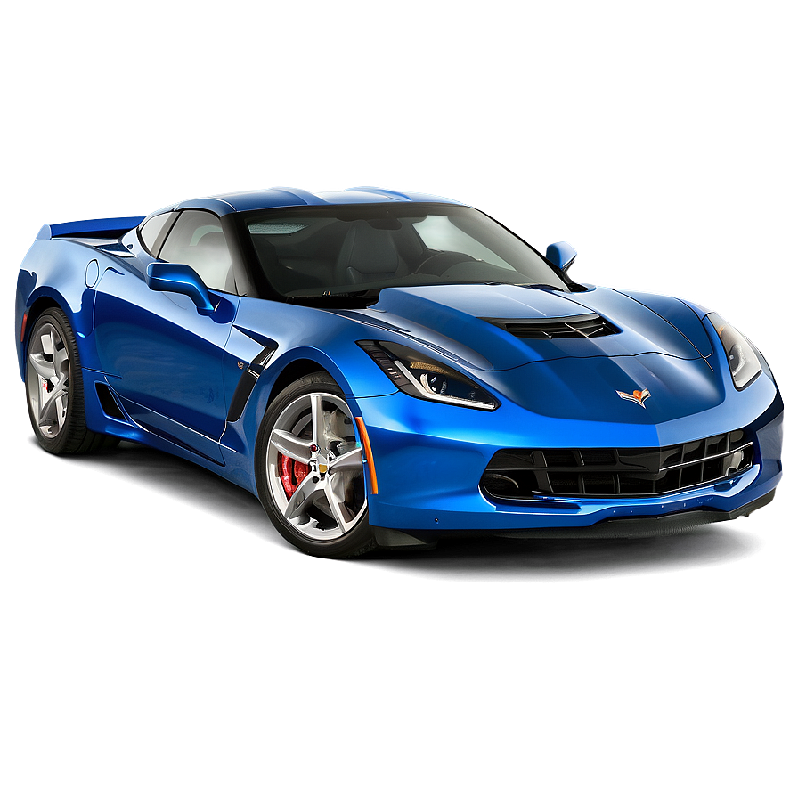 Electric Blue Corvette Png Mgs80