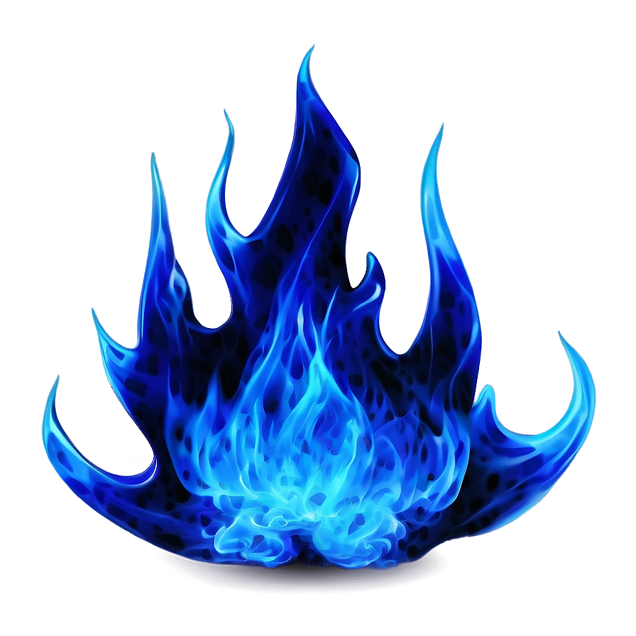 Electric Blue Fire Png 15