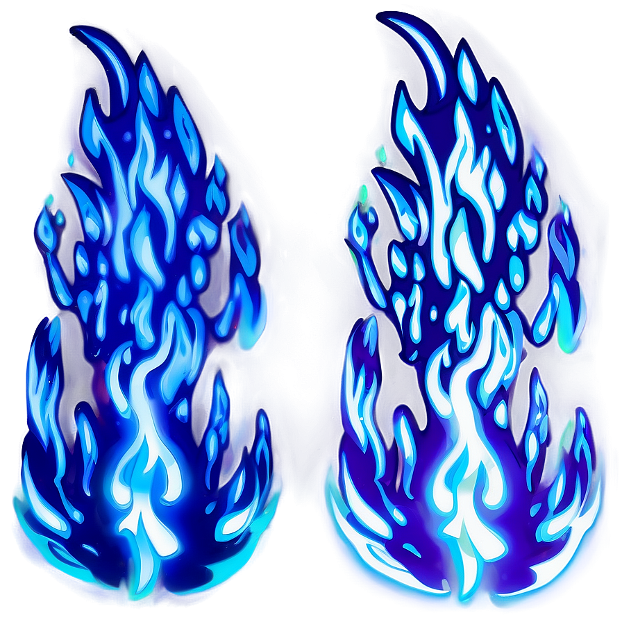 Electric Blue Flame Png Wvy86